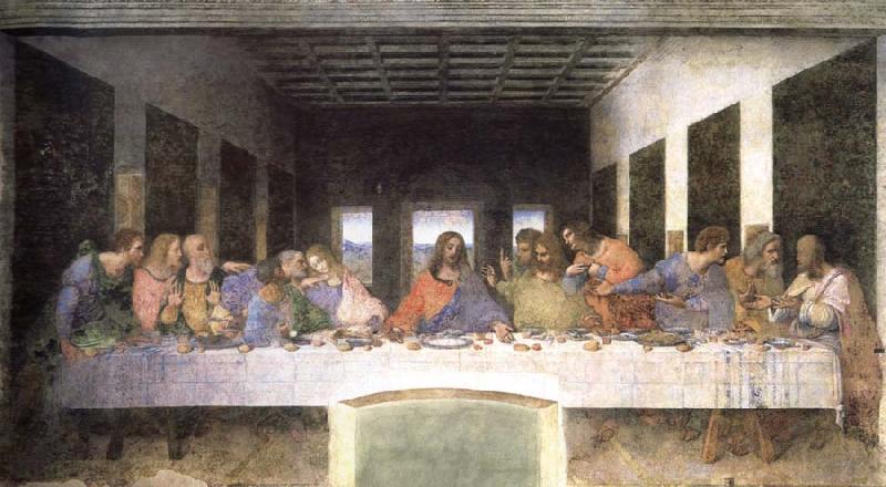 the last supper, LEONARDO da Vinci